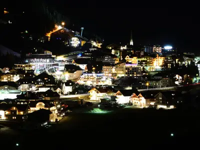 Ischgl bei Nacht