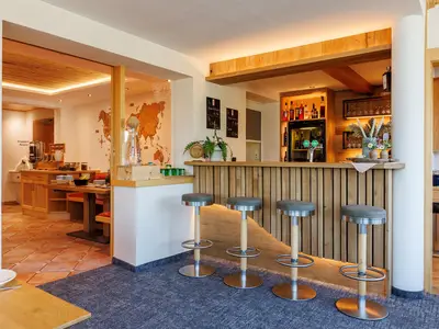 Das Hochkönig Bar im Wintergarten