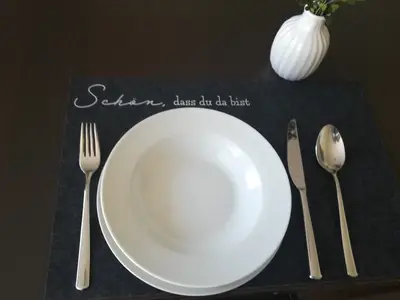 Gemütlicher Essbereich