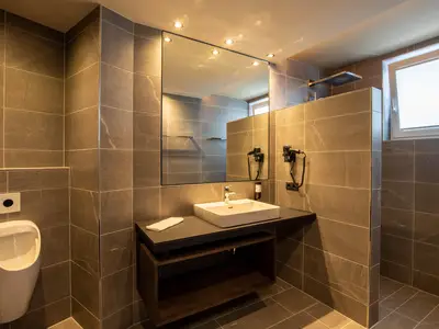An- Abreise Dusche