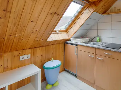 3. Schlafzimmer 6, obere Etage mit Küche