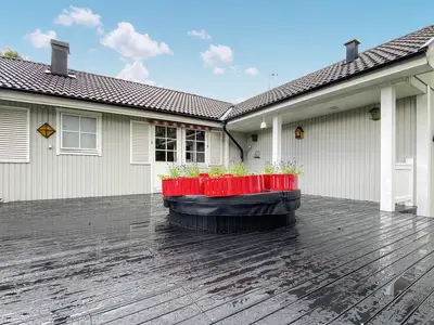 outside