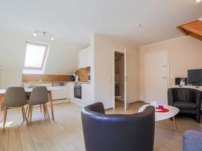 Wohnbereich und Küche