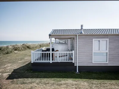 Deichhäuser direkt am Strand