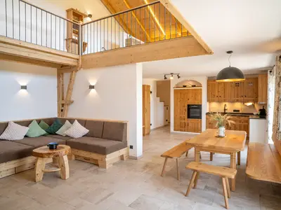 Landhaus-Style Wohnbereich Fewo Alpenblick