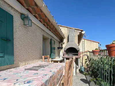 outside