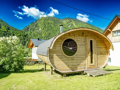 Sauna im Sommer