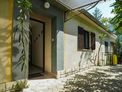 outside