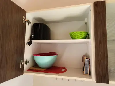 Toaster, weitere Küchenuntensilien
