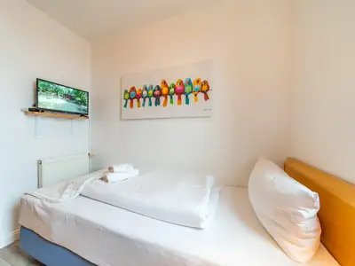 Schlafzimmer mit Einzelbett