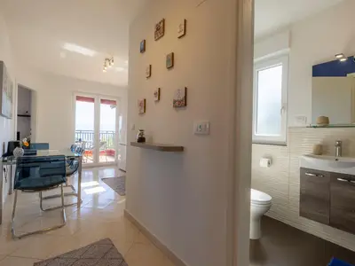 Blick vom Eingang ins Apartment