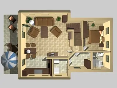 Ferienwohnung für 5 Personen (108 m²) in Loddin (Seebad) 5/10