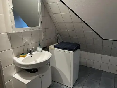 Bad mit Waschmaschine