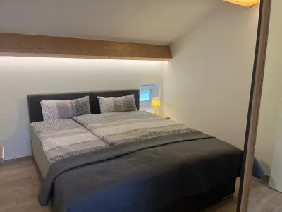Schlafzimmer2 (Betten können auch einzeln gestellt werden)