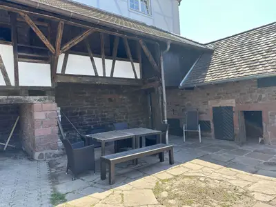 Grillplatz Innenhof