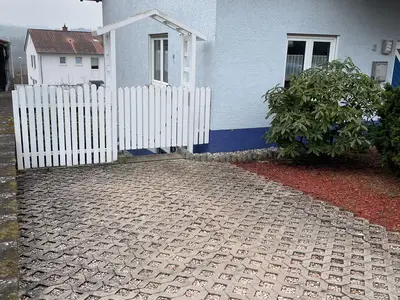 Stellplatz mit E-Ladestation