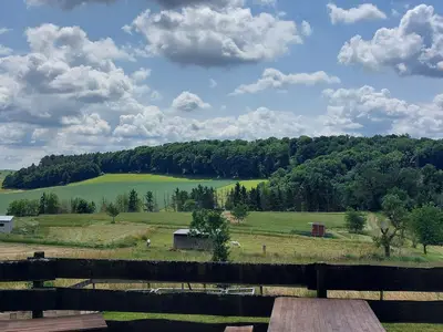 Landschaft hinter dem Mühlbachhof