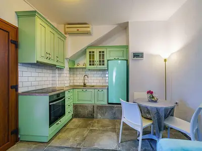 Living Room with Kitchenette