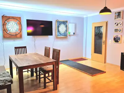Ess- und "Spielbereich" Ferienwohnung Allerdings