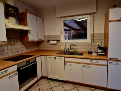 voll ausgestattete Küche Ferienwohnung Allerdings