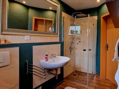 Badezimmer Ferienwohnung Allerdings