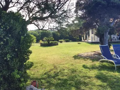 outside