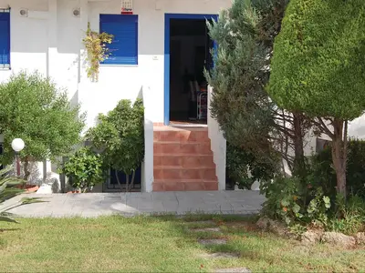 outside