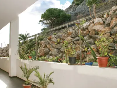 outside