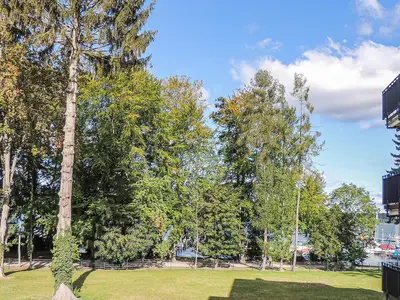outside