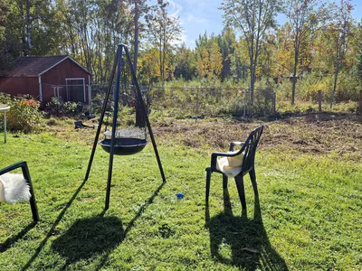 outside