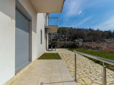 outside