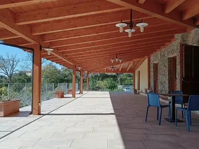 outside