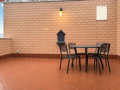 outside