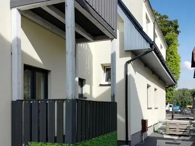 outside