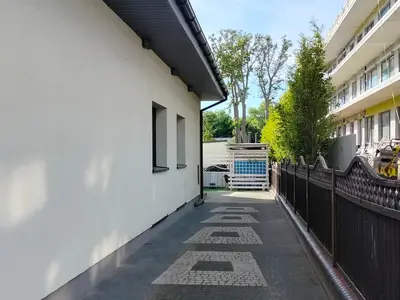 outside