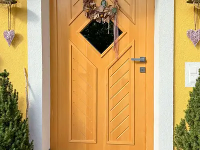 outside