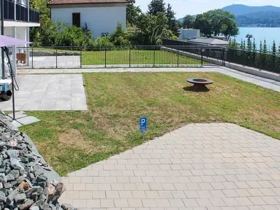 outside