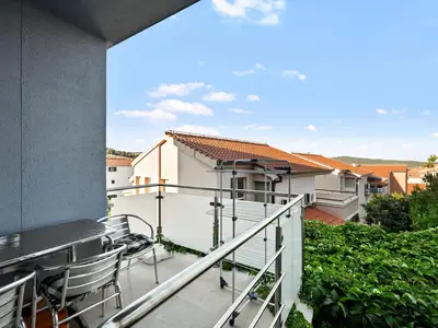outside
