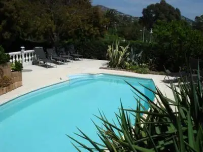 Blick auf den Pool