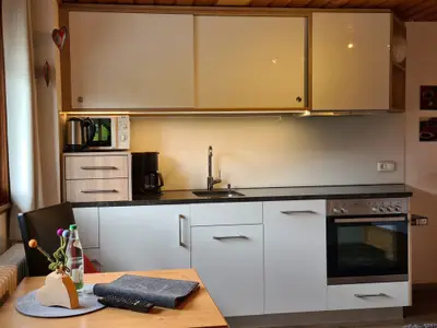 Küchenzeile in Einraumwohnung Bauernhaus 3