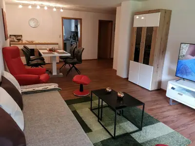 Ferienwohnung Wohnzimmer