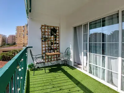 outside
