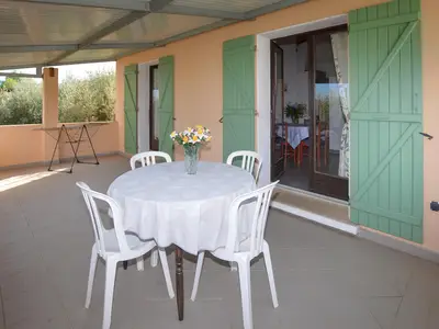 outside