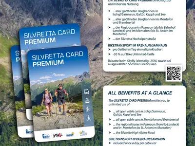 A4 Silvretta Card Premium
