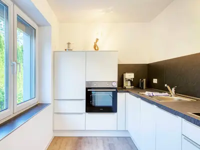 Ferienwohnung Lakeside House Waren (Müritz) - Blick in die Küche