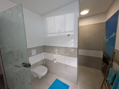 Begehbare Dusche -barrierefrei