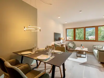 Appartement Fuchsbau Wohnzimmer