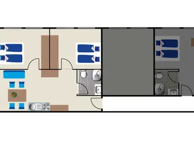 Ferienwohnung für 4 Personen (48 m²) in Niderviller 10/10
