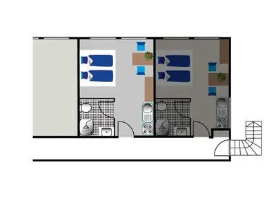 Ferienwohnung für 2 Personen (20 m²) in Niderviller 7/9