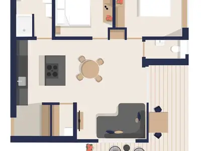 Ferienwohnung für 5 Personen (73 m²) in Alberschwende 2/10